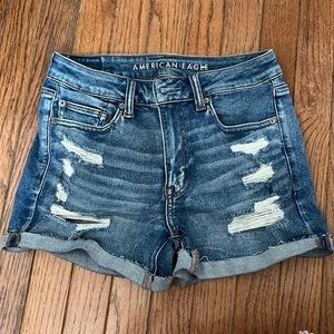 American Eagle blue jean shorts